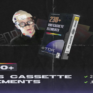 230+ VHS Cassette Elements