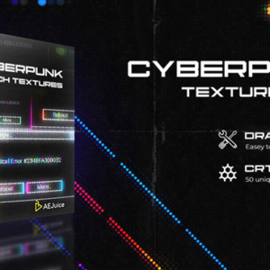 AEjuice - Cyberpunk Glitch Texture Pack