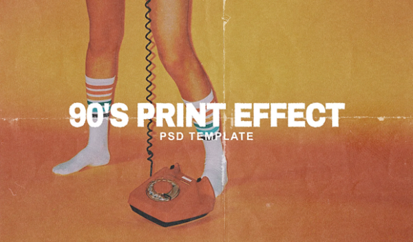 Creative Market - 90s Print Effect
