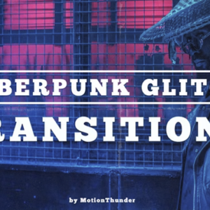 Motion Array - Cyberpunk Transitions Premiere Pro