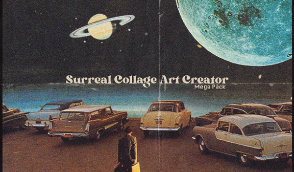 Creative Market - Surreal Collage Art Creator