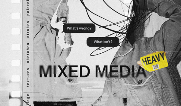 Creative Market - Mixed Media. Collage & Abstract Art