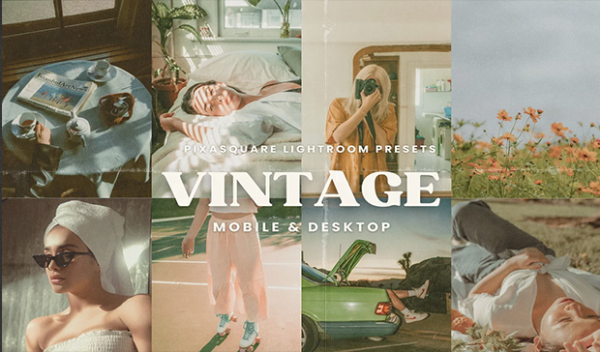 Creative Market - 10 Vintage Film Presets