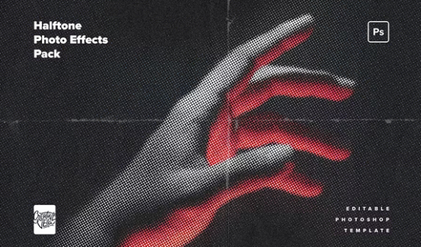 Halftone Photo Effects Pack