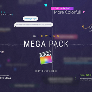 MotionVFX - mLowers Mega Pack