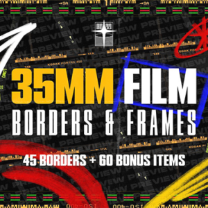 35mm Film Borders & Frames