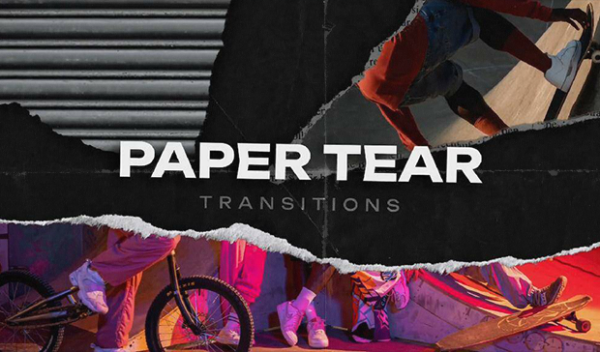 FxFactory - Paper Tear Transitions