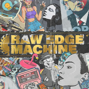 Raw Edge Sticker Poster Machine