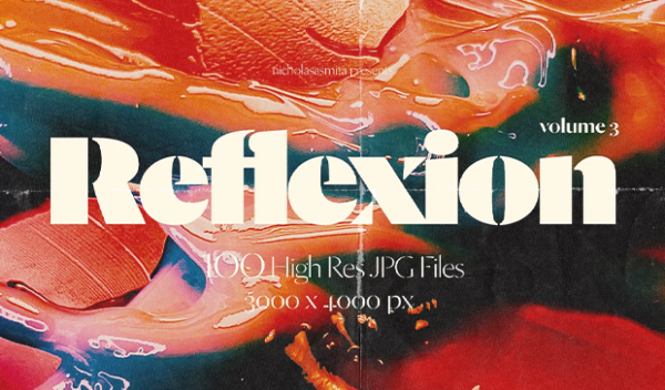Creative Market - Reflexion Background Textures Volume III