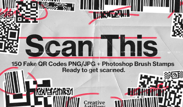 Creative Market - Scan This - PNG + Brush