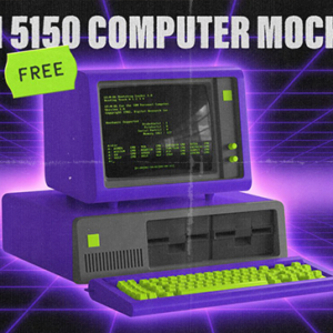 IBM5150 Computer Mockup