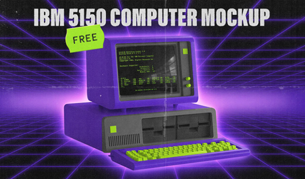 IBM5150 Computer Mockup