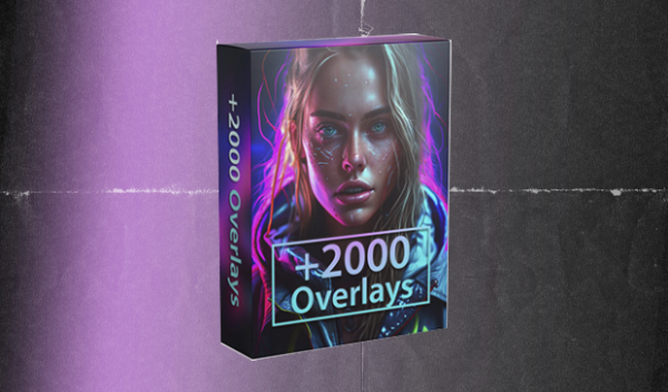 +2000 Overlays for Photoshop
