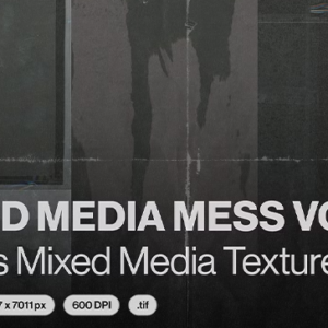 Creative Market - Mixed Media Mess Vol.1