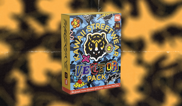Kawaii Streetwear Vector Pack (Vol. 1)