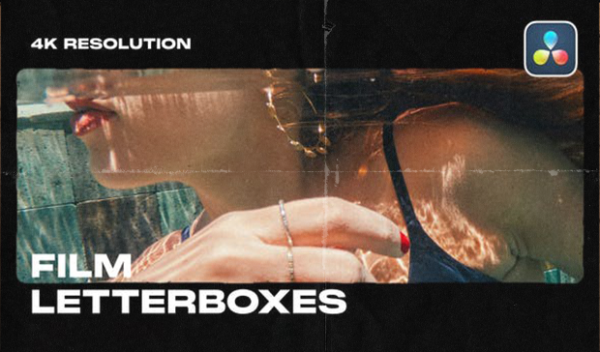 Videohive - Film Letterbox Overlays DaVinci Resolve