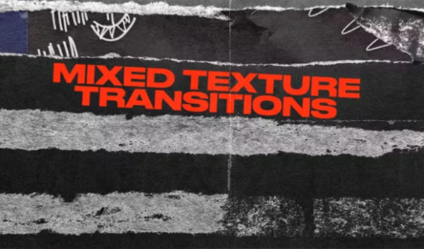 Videohive - Mixed Texture Transitions