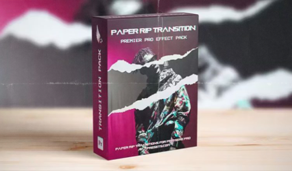 Videohive - Paper Rip Transitions for Premiere Pro