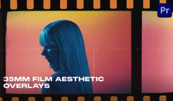 35mm Film Aesthetic Overlays MOGRT
