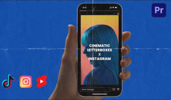 Videohive - Clean Film Borders x Instagram