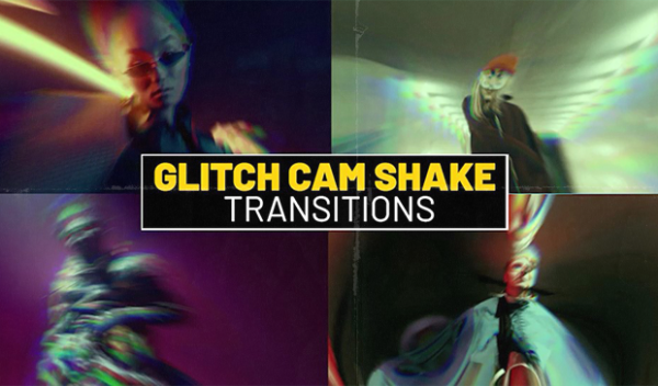 Glitch Cam Shake Transitions for Premiere Pro