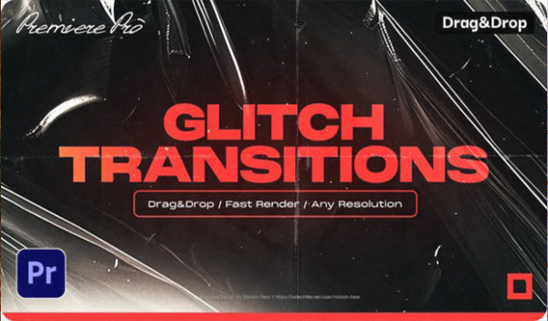 Glitch Transitions for Premiere Pro