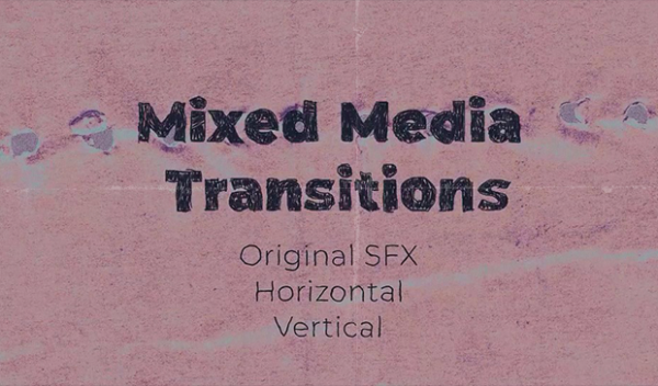 Mixed Media Transitions MOGRT