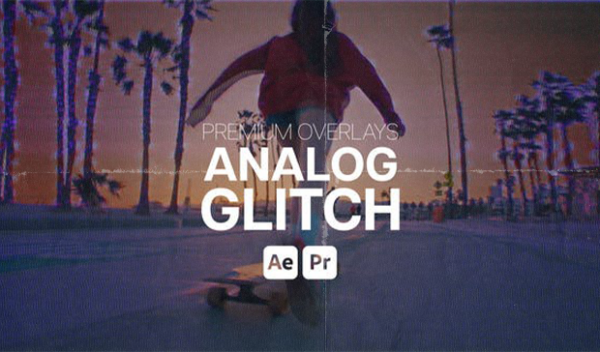 Premium Overlays Analog Glitch