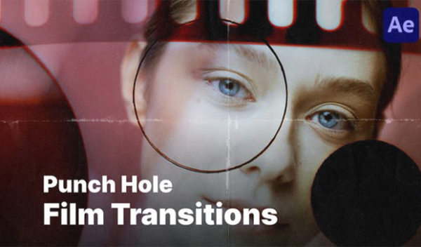Punch Hole Transitions for After Effects