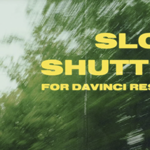 Slow Shutter Davinci Resolve Effect