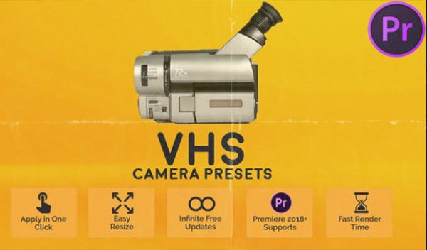 VHS Camera Presets for Premiere Pro