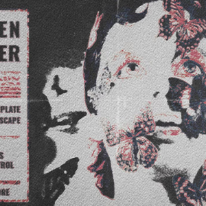 Creative Market - Broken Printer 4 PSD Template