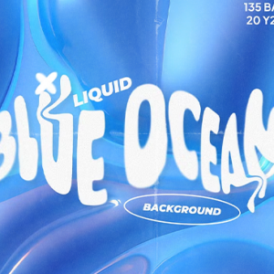 Creative Market - Ocean Blue Background