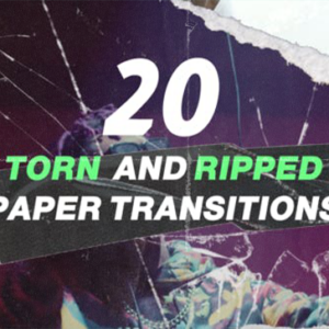 Turn and Ripped Paper Transitions MOGRT