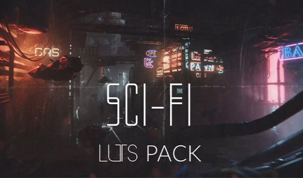 100 Sci-Fi LUTs Pack