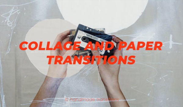 Collage and Paper Transitions for Premiere Pro