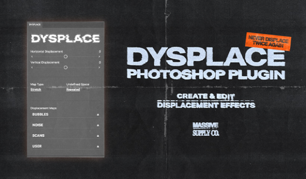 DYSPLACE - Displacement Photoshop Plugin