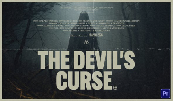 Horror Cinematic Titles MOGRT