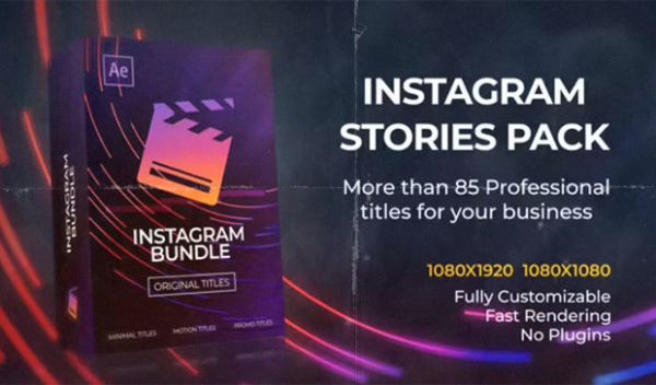 Instagram Stories Motion Titles Library