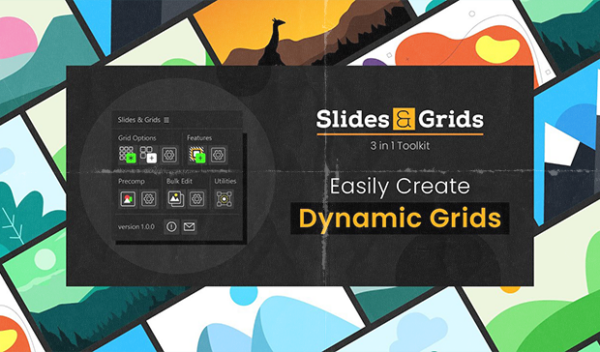 Aescripts - Slides & Grids for After Effects