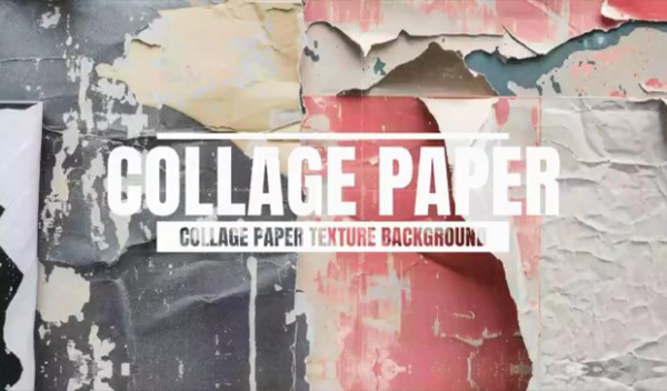 Collage Paper Texture Paper Background