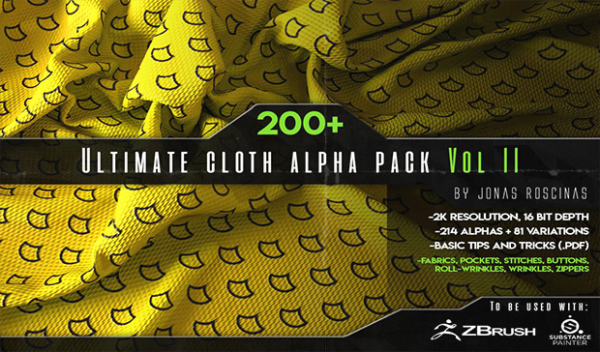 200+ Ultimate Cloth Alpha Pack Vol II