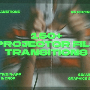 3D Projector Transitions Pack for Premiere Pro