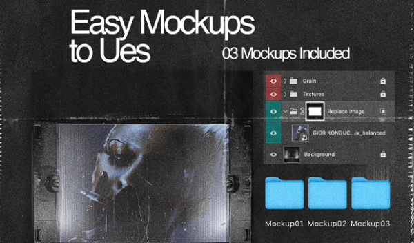 50 Grainy Film Textures Frames Pack