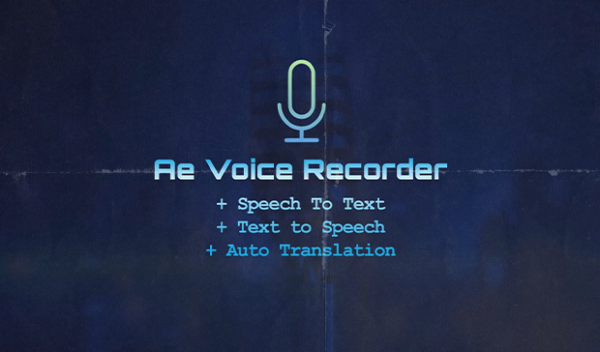 Aescripts - AE Voice Recorder