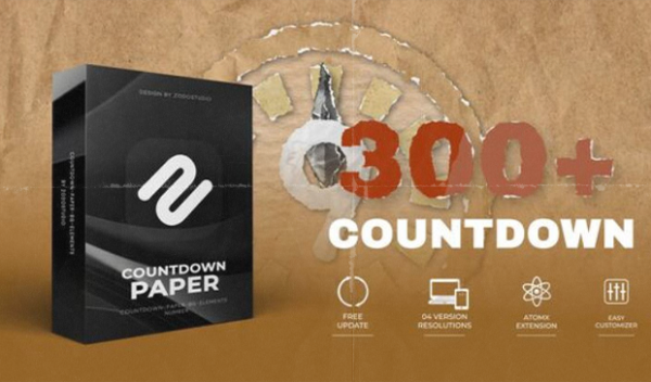 Countdown Paper for After Effects