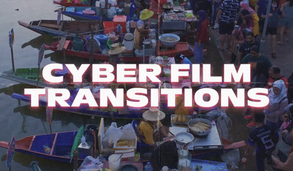 Cyber Film Transitions for After Effects