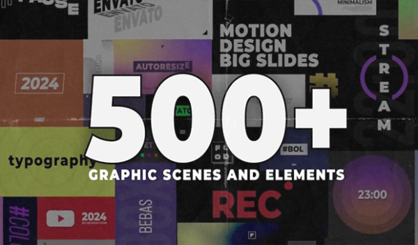 Graphic Pack Typography for After Effects