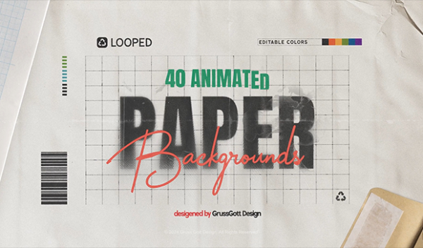 Paper Backgrounds for After Effects