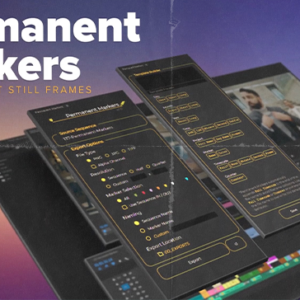Permanent Markers for Premiere Pro